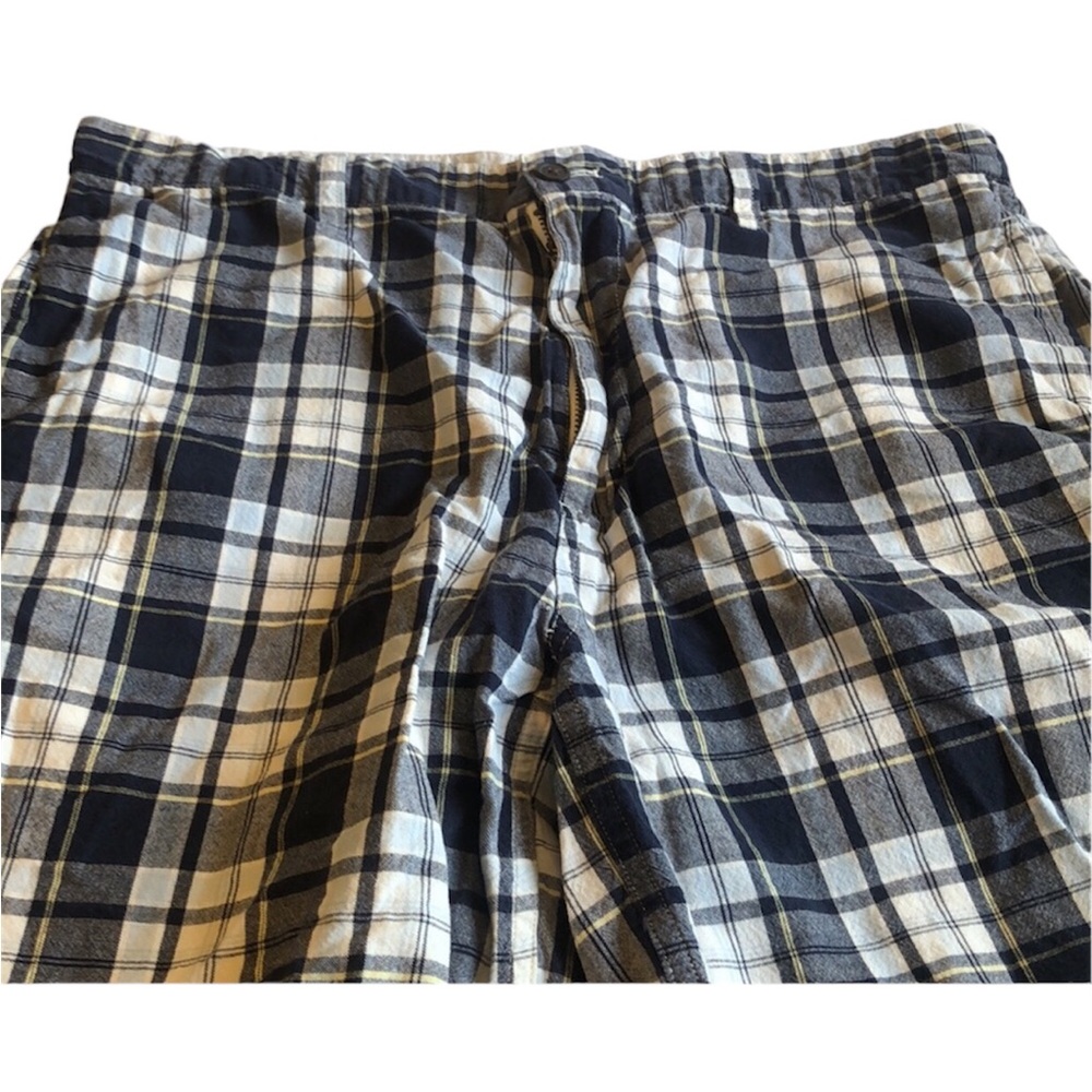 Men’s plaid blue spring champs shorts